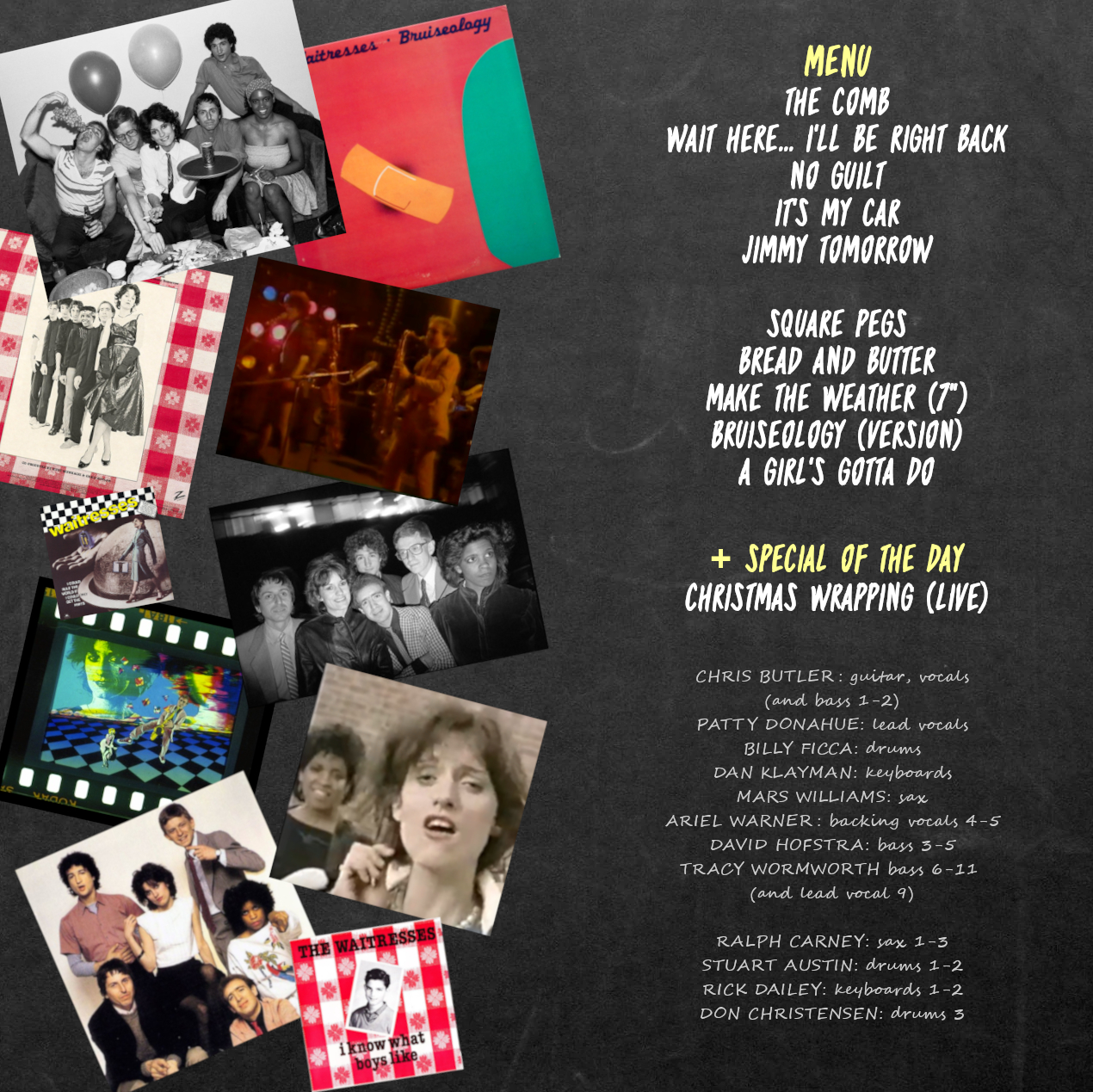 the waitresses ica back